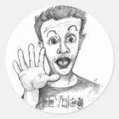 DaveHead EEVblog Aufkleber (Vorderseite)