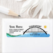 Davenport Iowa Address Labels (Insitu)