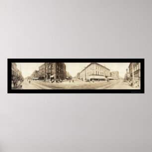 Davenport, Iowa Foto 1907 Poster