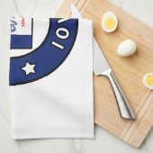 Davenport Iowa Geschirrtuch (Viertel Falte)