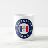 Davenport Iowa Kaffeetasse (Mittel)