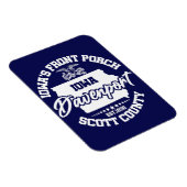 Davenport, Iowa Magnet (Rechte Seite)