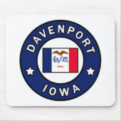 Davenport Iowa Mousepad (Vorne)