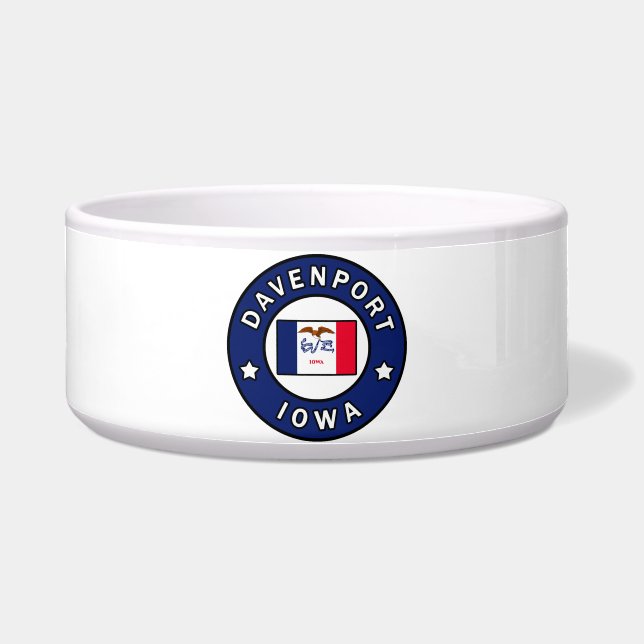 Davenport Iowa Napf (Vorderseite)