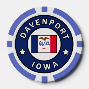 Davenport Iowa Pokerchips