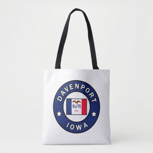 Davenport Iowa Tasche (Vorderseite)