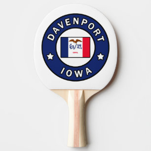 Davenport Iowa Tischtennis Schläger