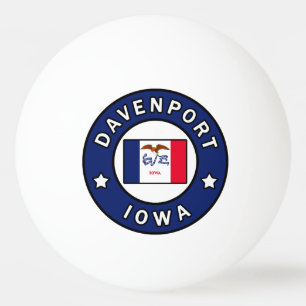 Davenport Iowa Tischtennisball