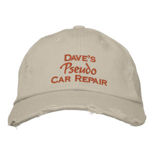 Dave's Auto-Reparatur Bestickte Kappe