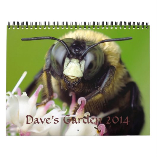 Daves Garten-Kalender 2014 Kalender (Titelbild)
