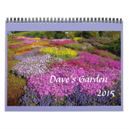 Daves Garten-Kalender 2015 Kalender