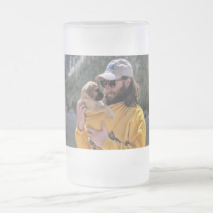 Daves Geburtstags-Tasse Mattglas Bierglas