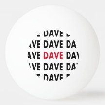Daves Ping-Pong-Ball-Vorlage