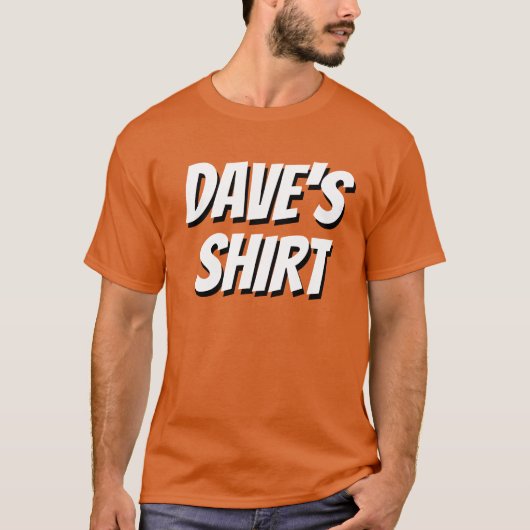 DAVE'S SHIRT ~ Refashion Me BITTE! (Vorderseite)