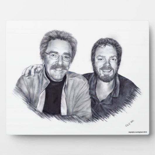 Daves und Son's Plaque Fotoplatte (Vorderseite)