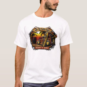 Davey Bonez Woody Sonnenuntergang-T - Shirt