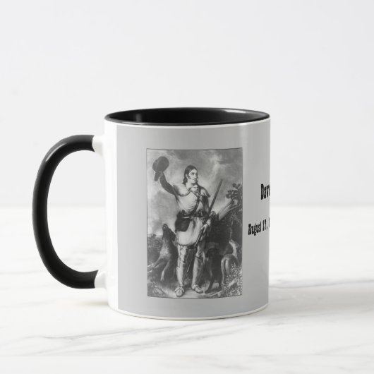 Davey Crockett Tasse (Links)