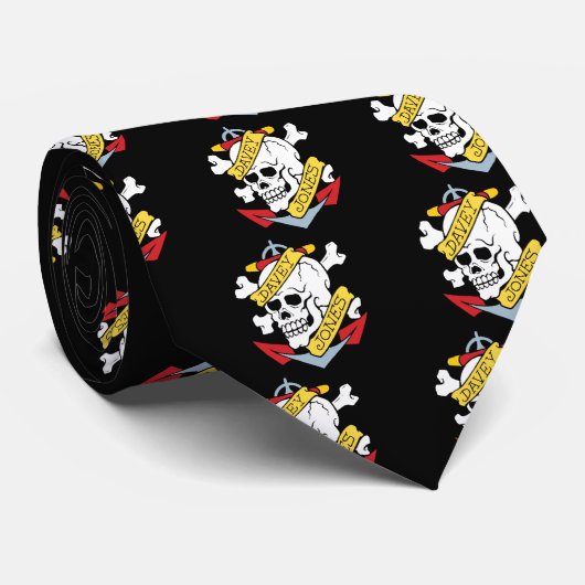 Davey Jones Tätowierung Krawatte (Gerollt)