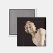 David, 1623-24 (Marmor) (Detail) Magnet (Vorderseite/Rückseite)