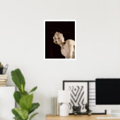 David, 1623-24 (Marmor) (Detail) Poster (Heimbüro)