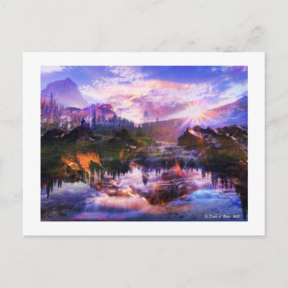 David A. Baker postcard Postkarte