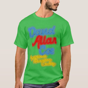 David Allan Coe Mysterious Kristall Cowboy Neon T-Shirt