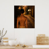 David als Young Poster (Küche)