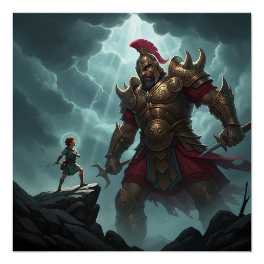 David and Goliath Poster (Vorderseite)