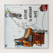 David Anderson vs. Goliath 20 x 20 Jigsaw Puzzle (Horizontal)