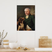David Attenborough Portrait Poster (Küche)