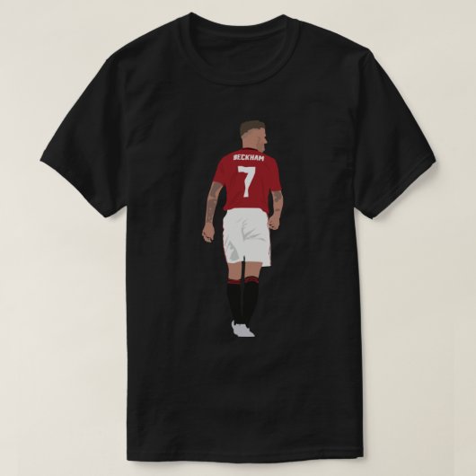 David Beckham Minimalistisch Art Phone case, t Shi T-Shirt (Design vorne)