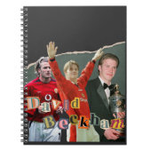 David Beckham Notizblock (Vorderseite)