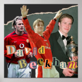 David Beckham Poster (Vorne)