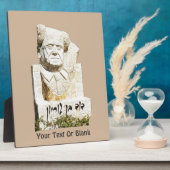 David Ben-Gurion Memorial Fotoplatte (Seite)