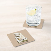 David Ben-Gurion Memorial Rechteckiger Pappuntersetzer (Vor Ort)