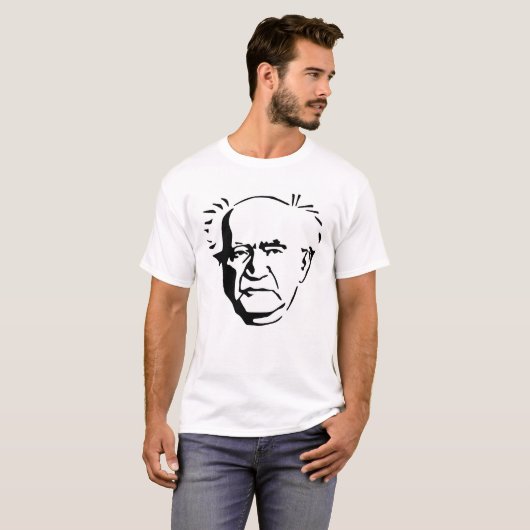 David Ben Gurion T-Shirt (Vorne ganz)