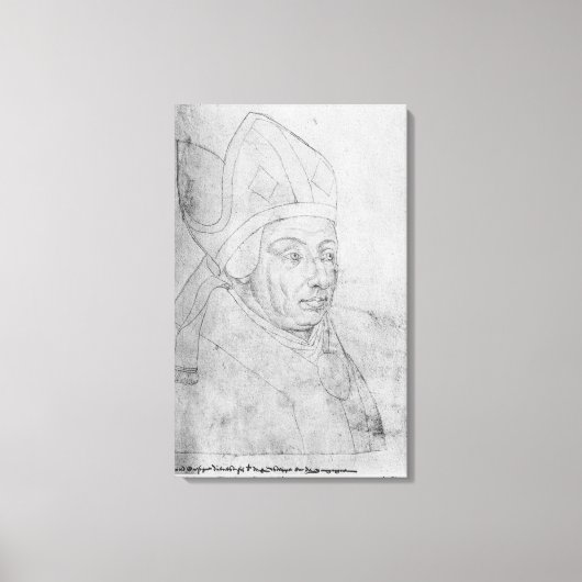 David, Bischof von Utrecht Leinwanddruck (Vorderseite)