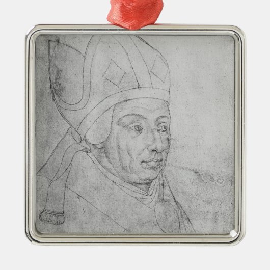 David, Bischof von Utrecht Silbernes Ornament (Vorne)