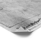 David, bishop of Utrecht Poster (Ecke)