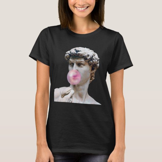 David Blows Pink Gum T-Shirt (Vorderseite)