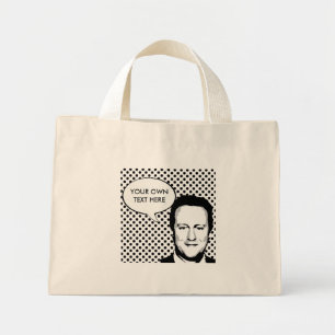 David Cameron Mini Stoffbeutel