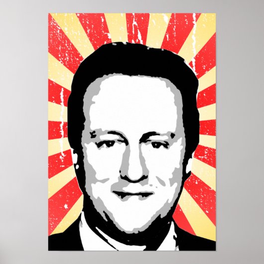 David Cameron Poster (Vorne)