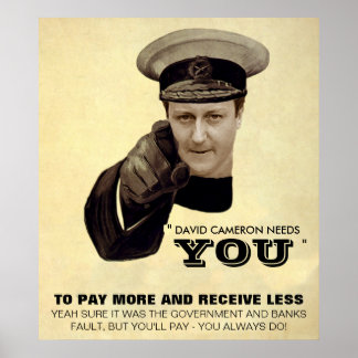 David Cameron Print Poster