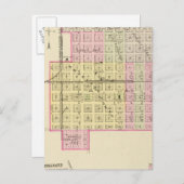 David City, Nebraska Postkarte (Vorne/Hinten)