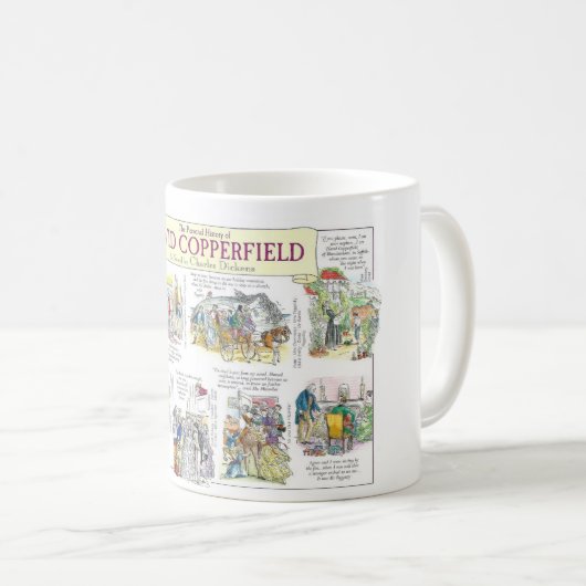David Copperfield Kaffeetasse (VorderseiteRechts)