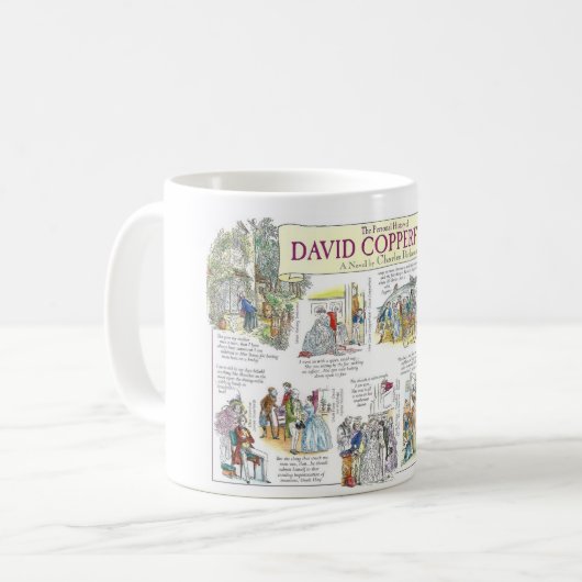 David Copperfield Kaffeetasse (Vorderseite Links)