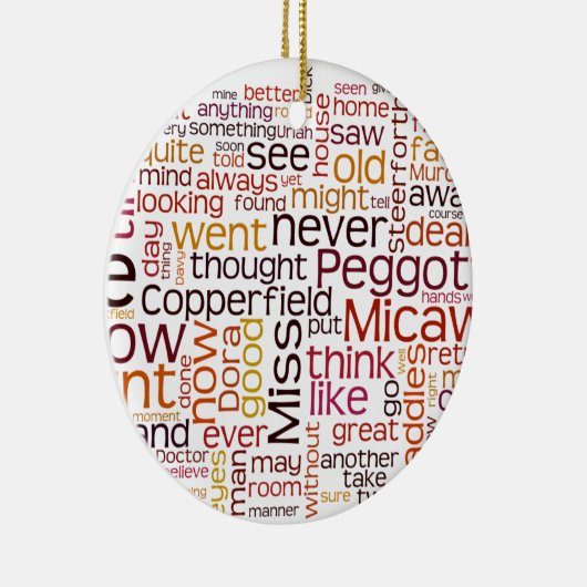 David Copperfield Keramik Ornament (Rechts)