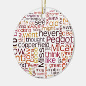 David Copperfield Keramik Ornament (Links)