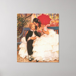 David Copperfield und seine Mutter Print Leinwanddruck