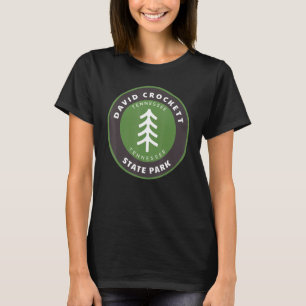David Crockett Staat Park Tennessee Tn Forest Badg T-Shirt